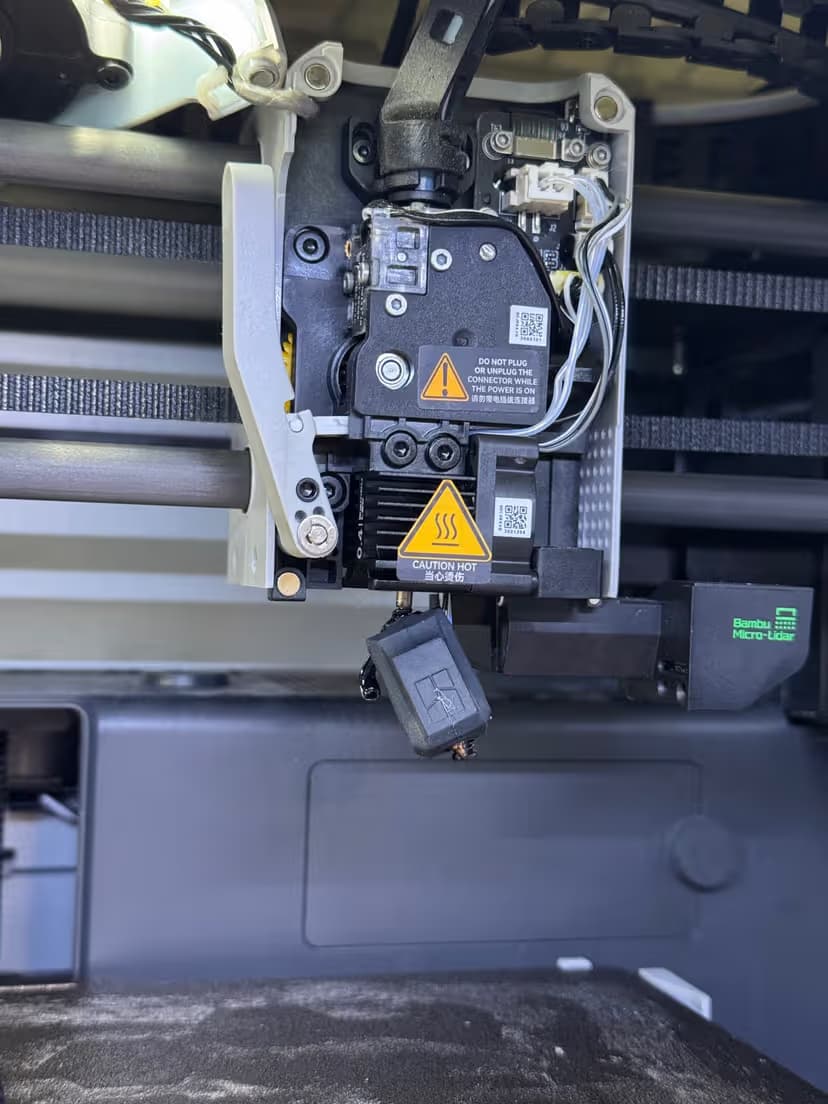 Printer Hotend Close-Up