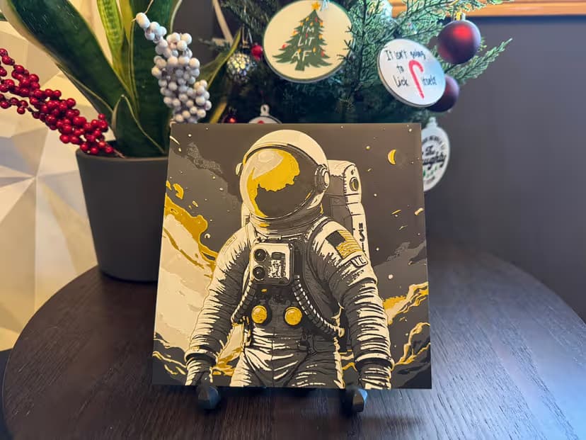 Astronaut HueForge Model